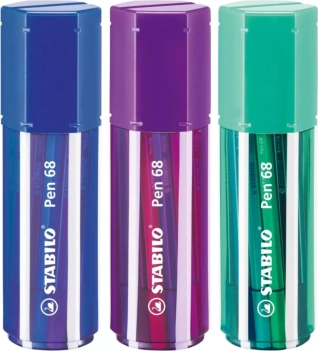 Estuche Big Pen Box 20 Rotuladores STABILO Pen 68