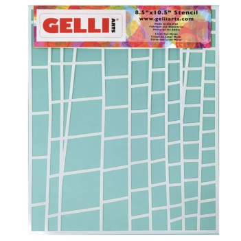 Stencil Ladder Gelli Arts 14x19cm
