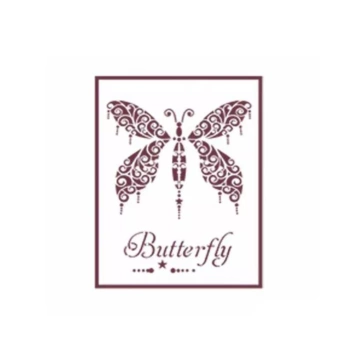 Dayka Trade Butterfly Stencil (8.3x11.8”) T-3097