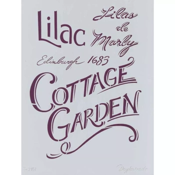 Plantilla de Stencil (21x30cm) T-3167