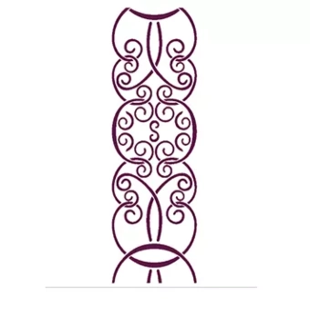 Dayka Trade Stencil (30x42cm) T-33001 Frieze