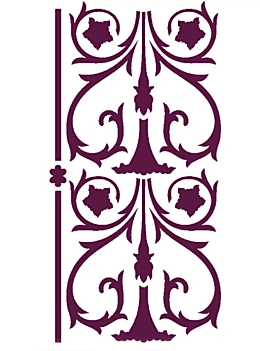 Dayka Trade Stencil Template T-33003 30x42cm 