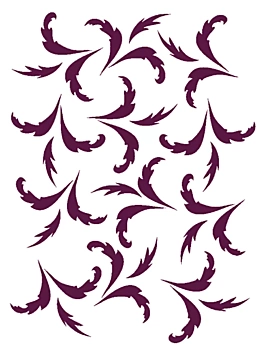 Dayka Trade Stencil template large T-33008 30x42cm 