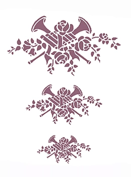 Plantilla de Stencil T-3001 21x30cm Dayka