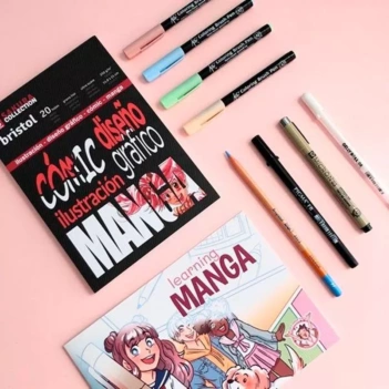 Set Creatividad Learning Manga Talens