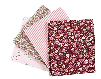 Creativ Company Fabric Kit for Patchwork Pink Tones 