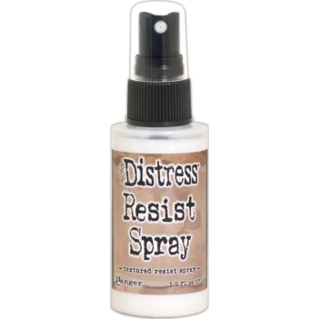 Textured Resist Spray Distress
