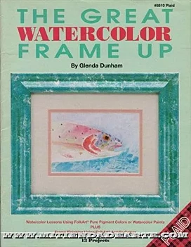 Aquarelle Plaid 8810 Le Grand Cadre Aquarelle Vers Le Haut
