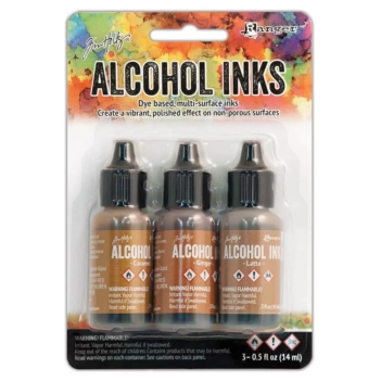 Set de 3 tintas Alcohol Nature Walk Ink Tim Holtz