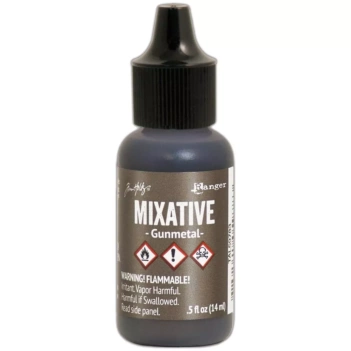 Tinta Alcohol Ink Mixative Rose Gold Metallic Tim Holtz