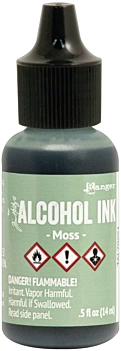 Tinta Alcohol Ink Moss Tim Holtz