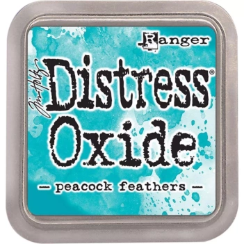 Tinta Distress Oxide Peacock Feathers Tim Holtz