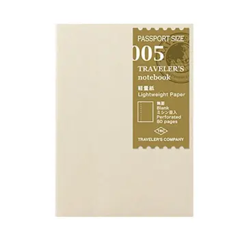 Traveler's Company 005 Lightweight Passport Paper Refill
