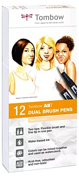 Set de 5 rotuladores ABT Pro Gama Amarillos Tombow