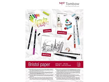 Papel Bristol Tombow A5 14,9x21cm