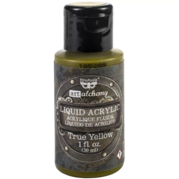 Pintura acrílica líquida Finnabair True Yellow