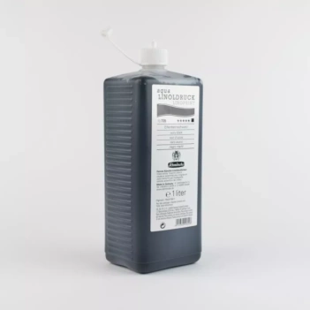 Tubo de tinta negro marfil 735 Aqua Linoprint Schmincke 1L