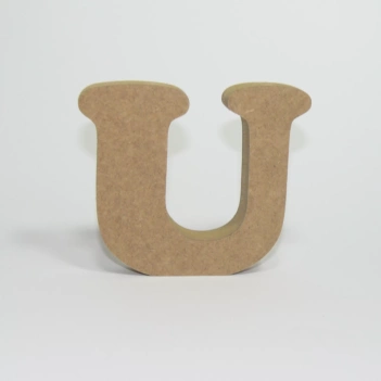 Dayka Trade MDF Wooden Letter U