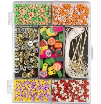 Creativ Company Set Beads For Jewelry Fruits