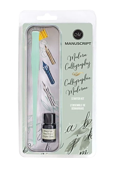 Set para Caligrafía Oblicua Mint Manuscript