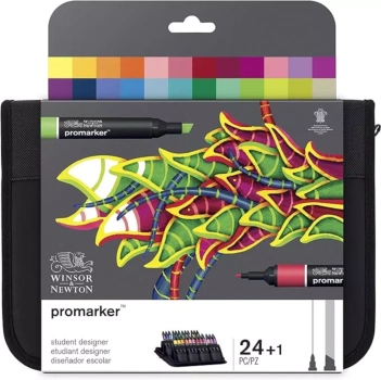 Estuche de tela 24 rotuladores Promarker