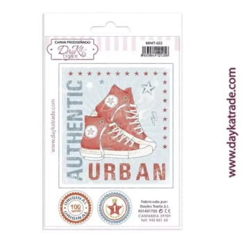 Dayka Trade Fabric for scrapbooking and cardboard Urban 