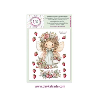 Dayka Trade Transfer Multisurface Fairy with strawberries 2 