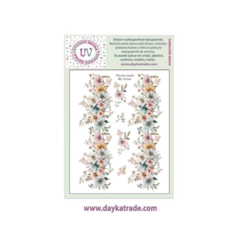 Dayka Trade Transfer Multisurface flowers 