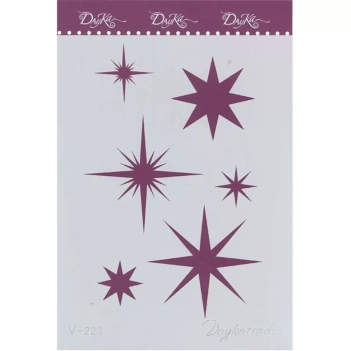 Plantilla de Stencil (15x21cm) V-223