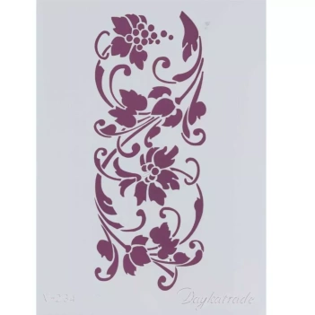 Plantilla de Stencil (15x21cm) V-234