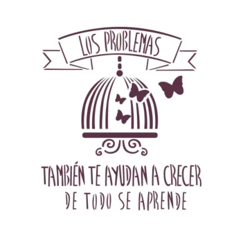 Plantilla de stencil V-237 Los Problemas 15x21cm Dayka
