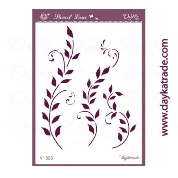 Plantilla de Stencil V-395 15x21cm Dayka