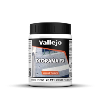 Acrílico Textura 211 Pasta Piedra Blanca Diorama FX Vallejo 200ml