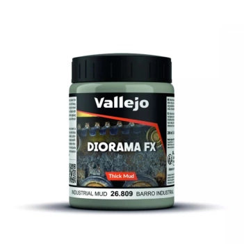 Acrílico Textura 809 Barro Industrial Diorama FX Vallejo 200ml