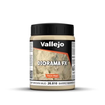 Acrílico Textura 810 Barro Marrón Claro Diorama FX Vallejo 200ml