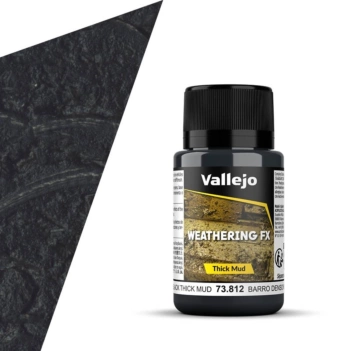 Acrílico Textura 812 Barro Negro Weathering FX Vallejo 40ml