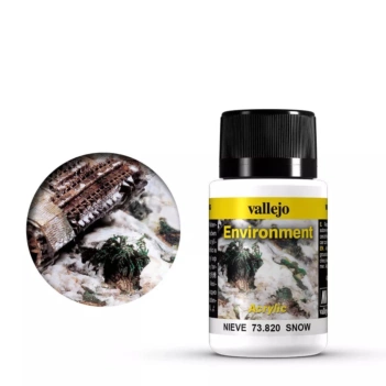 Acrílico Textura 820 Nieve Weathering FX Vallejo 40ml
