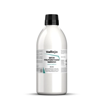 Polyurethane Varnish 652 satin Artist Vallejo 500ml