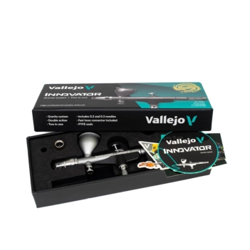 Aerógrafo Innovator Vallejo 0,2 y 0,3mm 9ml