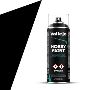 Surface Primer Imprimación Negro en aerosol Vallejo