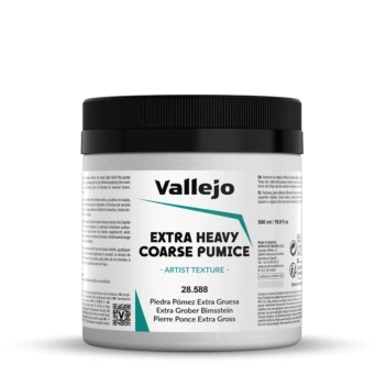 Textuur 588 extra grof grijs puim Artiest Vallejo 500ml