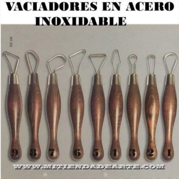 Vaciadores de fleje en acero inoxidable Reig