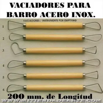 Vaciadores doble para barro  REF/300