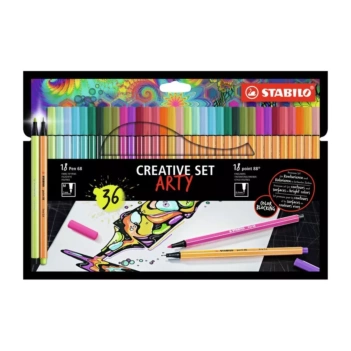 STABILO Creative Sets 36 Pen 68 and Point 88 STABILO Creative Sets