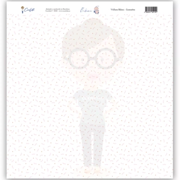 Papel Vellum Llaveros Bikini Cocoloko 30x30cm

