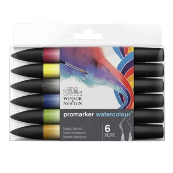 Set 12 Rotuladores Watercolour Landscape Tones Winsor & Newton