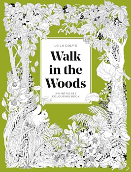 Passeggiata nel bosco: un libro da colorare intricato L Duly English