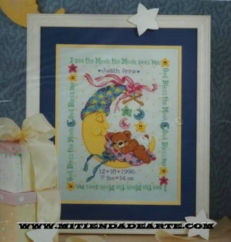 SUPER OFERTA **40%** Colección infantil punto de cruz - Baby colection counted cross stitch 41193 Bucilla