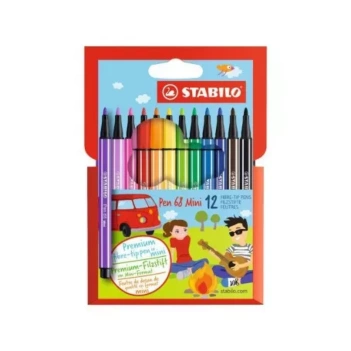 Set 12 Rotuladores STABILO Pen 68 Mini