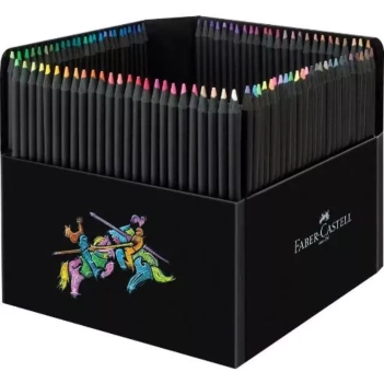 Set 100 Lápices de Colores Black Edition Faber-Castell